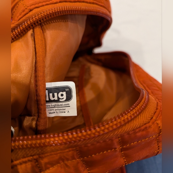 Lug Puddle Jumper Travel Commuter Overnight Weekend Gym Yoga Satchel Tote Bag - Picture 17 of 17